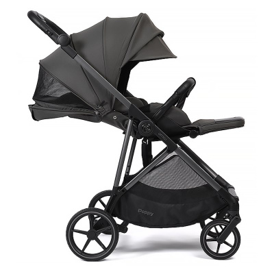 Прогулочная коляска Peppy Amici Antrazit рама Grey