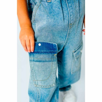 Джинсы для мальчика Deloras DLS 30008 синие 5