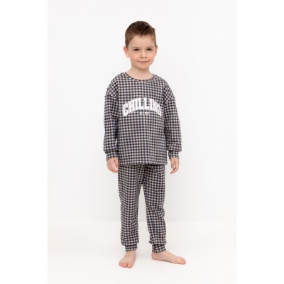 Пижама Crockid К 1581 тёмно-бежевый 05