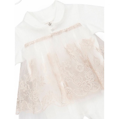 Комплект Рококо для девочки 3 предмета Наследникъ 01050-02002-038 экрю 4