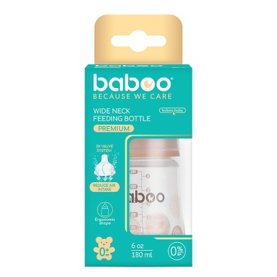 Бутылочка для кормления Au Naturale 180 мл Baboo 3-010 05