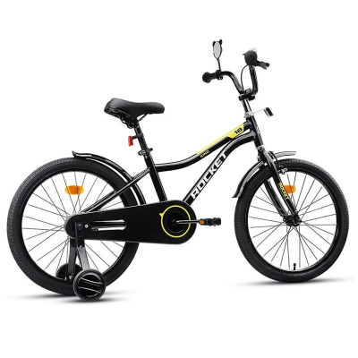 Велосипед двухколёсный 18 Rocket Kind 18.KIND.BK.25 чёрный 03
