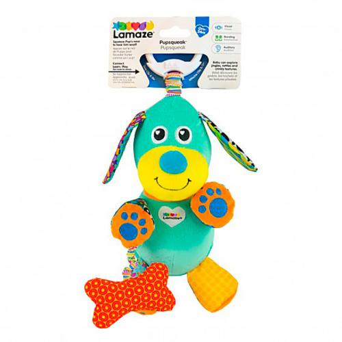 Игрушка с подвесом для малышей Щенок интерактивная Lamaze Tomy 65580 фото 4