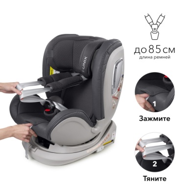 Автокресло 0/1/2/3гр I-Unix Isofix Happy Baby