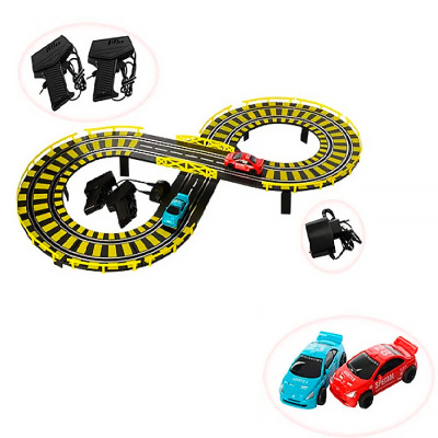 Автотрек Параллельные гонки 0809 Play Smart 144-06057AH 2