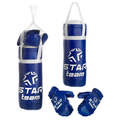 Боксерский набор №2 средний Star Team IT107809 синий 3