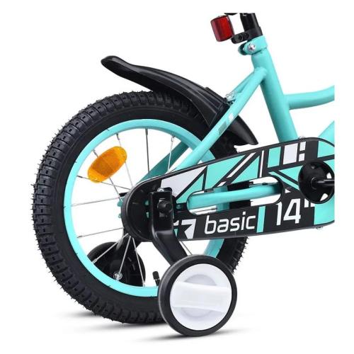 Велосипед двухколёсный 14 Rocket Basic 14.BASIC.TQ.25 бирюзовый фото 4
