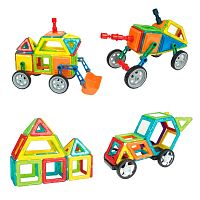 Конструктор магнитный Магический магнит 76 деталей Abtoys PT-01349