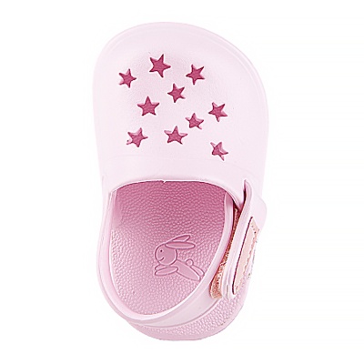 Сабо детские для девочки Kapika 81131-4 розовые 2