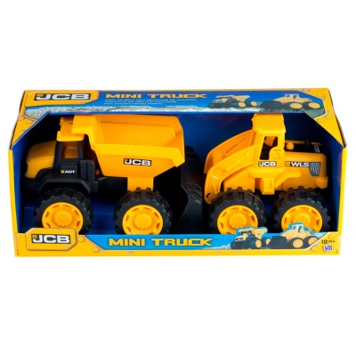 Набор спецтехники JCB самосвал и погрузчик 18 см JCB 1415640.V15 2