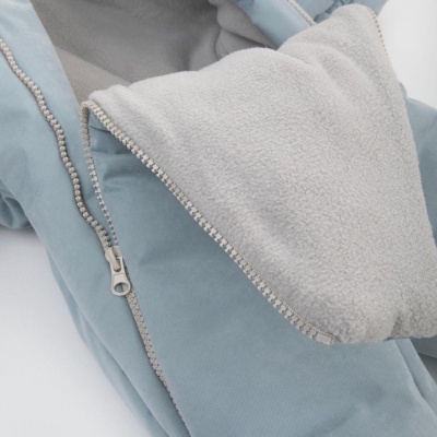 Комбинезон Вельвет-1 KiDi 886(Зима-В1)-52 серо-голубой 04