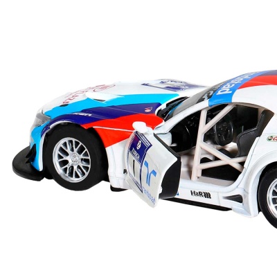 Машинка металлическая BMW Z4 GT3 Автопанорама JB1251302