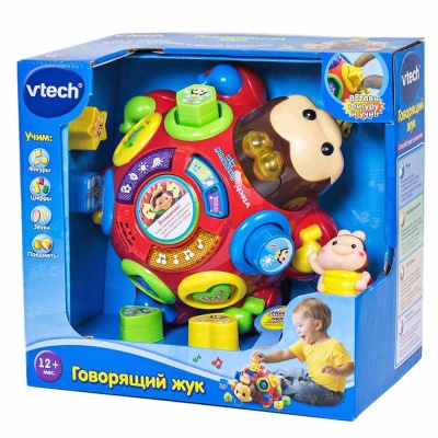 Развивающая игрушка-каталка Говорящий жук Vtech 80-111226
