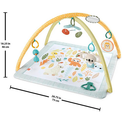 Коврик сенсорный с игрушками Fisher Price Mattel HRB15 2