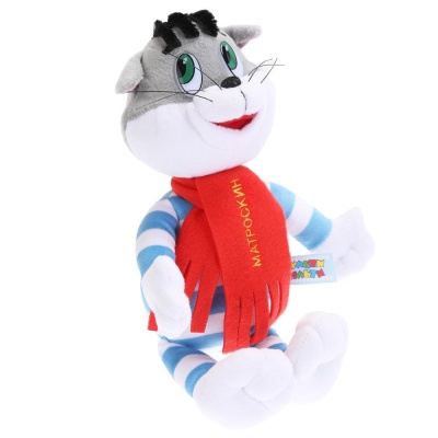 Мягкая игрушка Союзмультфильм Кот Матроскин 18 см Мульти-Пульти V62523-18 03