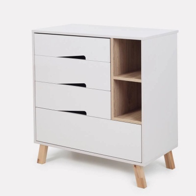 Комод пеленальный с органайзером Rant Lago Pro 800/4 Crystal Beige