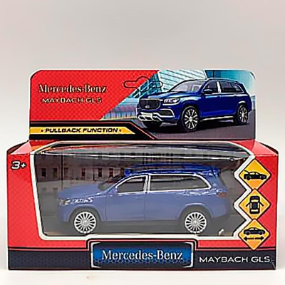 Машина металлическая инерционная Mercedes Benz Gls Maybach 12 см Технопарк MAYBCHGLS-12-BRBU 4