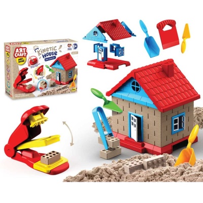 Набор c кинетическим песком Строим дом Art Sand 03675 01