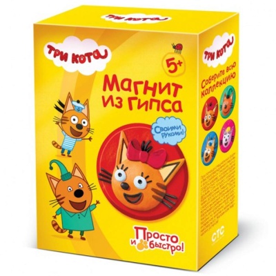 Магнит из гипса Три кота Карамелька Фантазер 405119 1
