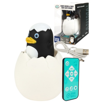 Ночник светильник Пингвин Рыжий кот ИК-8487