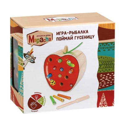 Игра-рыбалка Поймай гусеницу Mapacha 76837 1