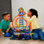 Автотрек Гараж Hot Wheels City Мега Mattel JBM74