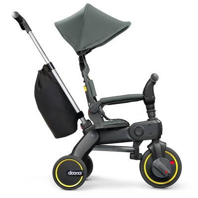 Детский складной трёхколёсный велосипед Doona Liki Trike S3 Slate Green 2