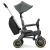 Детский складной трёхколёсный велосипед Doona Liki Trike S3 Slate Green Детский складной трёхколёсный велосипед Doona Liki Trike S3 Slate Green