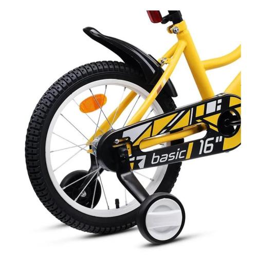 Велосипед двухколёсный 16 Rocket Basic 16.BASIC.Y.25 жёлтый фото 4