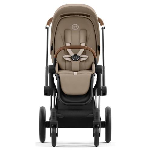 Коляска 2 в 1 Cybex Priam IV Chrome Brown Cozy Beige фото 6