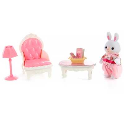 Мебель для кукол Гостиная с зайкой Veld Co 117905 2