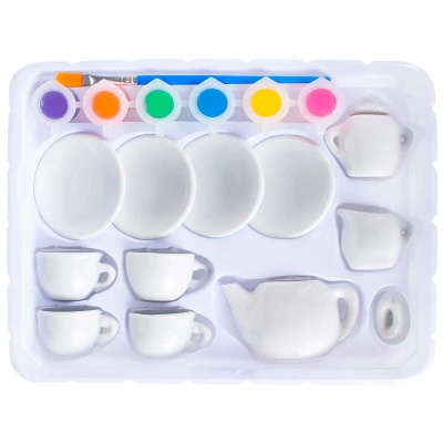 Набор для творчества Genio Kids Самый стильный чайный сервиз Dream Makers AKR03 3