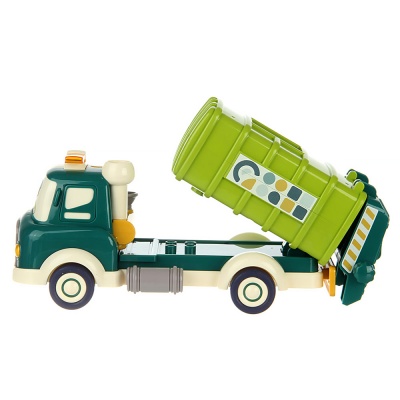 Машина инерционная Мусоровоз свет звук пар Veld Co 136177 2