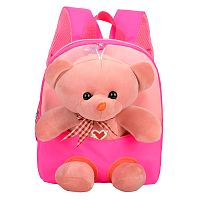 Рюкзак Мишка со съёмной мягконабивной игрушкой Y27058014