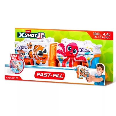 Водный бластер X-Shot Water Fast Fill 2 штуки Zuru 118115 3