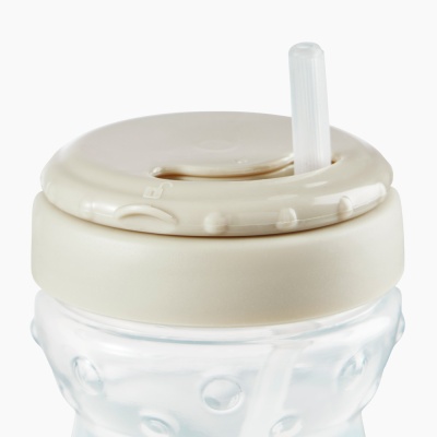 Поильник для кормления с трубочкой 360 мл Happy Baby 14011 lemon 2