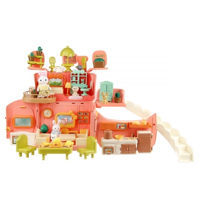 Игровой набор Дом с зайчиками Дом мечты Veld Co 133529 2