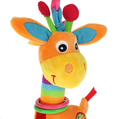 Текстильная игрушка с прорезывателем Жираф Умка RV-G5