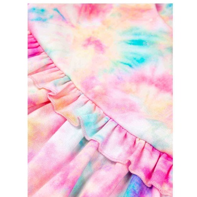 Комплект платье и повязка на голову Розовая симфония Leo 3039А 4