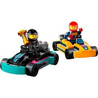 Конструктор Lego City Картинги и гонщики 99 деталей Lego 60400
