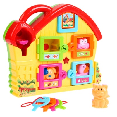 Развивающая игрушка Домик с ключами Умка 0712M071-R