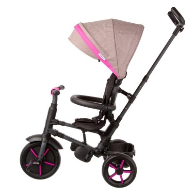 Детский трёхколёсный велосипед Qplay Star Star1GV бежевый 02