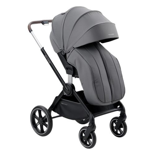 Коляска 2 в 1 Happy Baby Kidlander dark grey фото 7