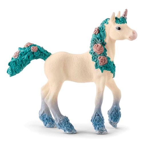 Фигурка Цветочный единорог жеребенок Schleich 70591