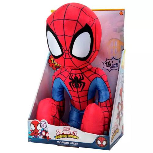 Мягкая игрушка со звуком Spidey And His Amazing Friends 40 cм Marvel SNF0006 фото 5