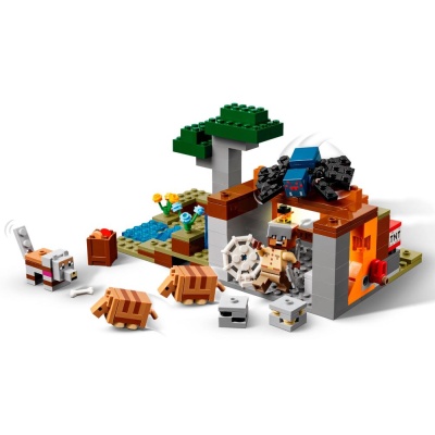 Конструктор Lego Minecraft 21269 Экспедиция на рудник Броненосец 04