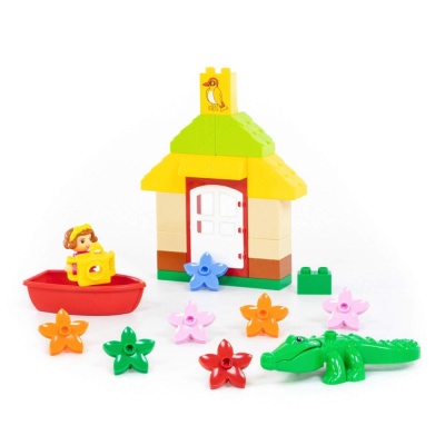 Конструктор Макси Зоопарк 98 деталей Полесье 77738 02