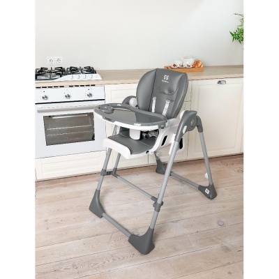 Стульчик для кормления Farfello Multa MLT-3 графитовый серый 02