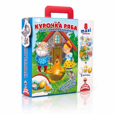 Игра настольная Путешествие по сказке Курочка Ряба Vladi Toys VT2909-12