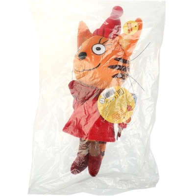 Мягкая озвученная игрушка Три Кота Карамелька в зимней одежде 16 см Мульти-Пульти A20218-16 05